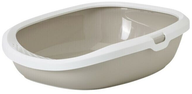 Nobby Cat Litter Box Gizmo M 44x35,5x12,5cm Mokka/White