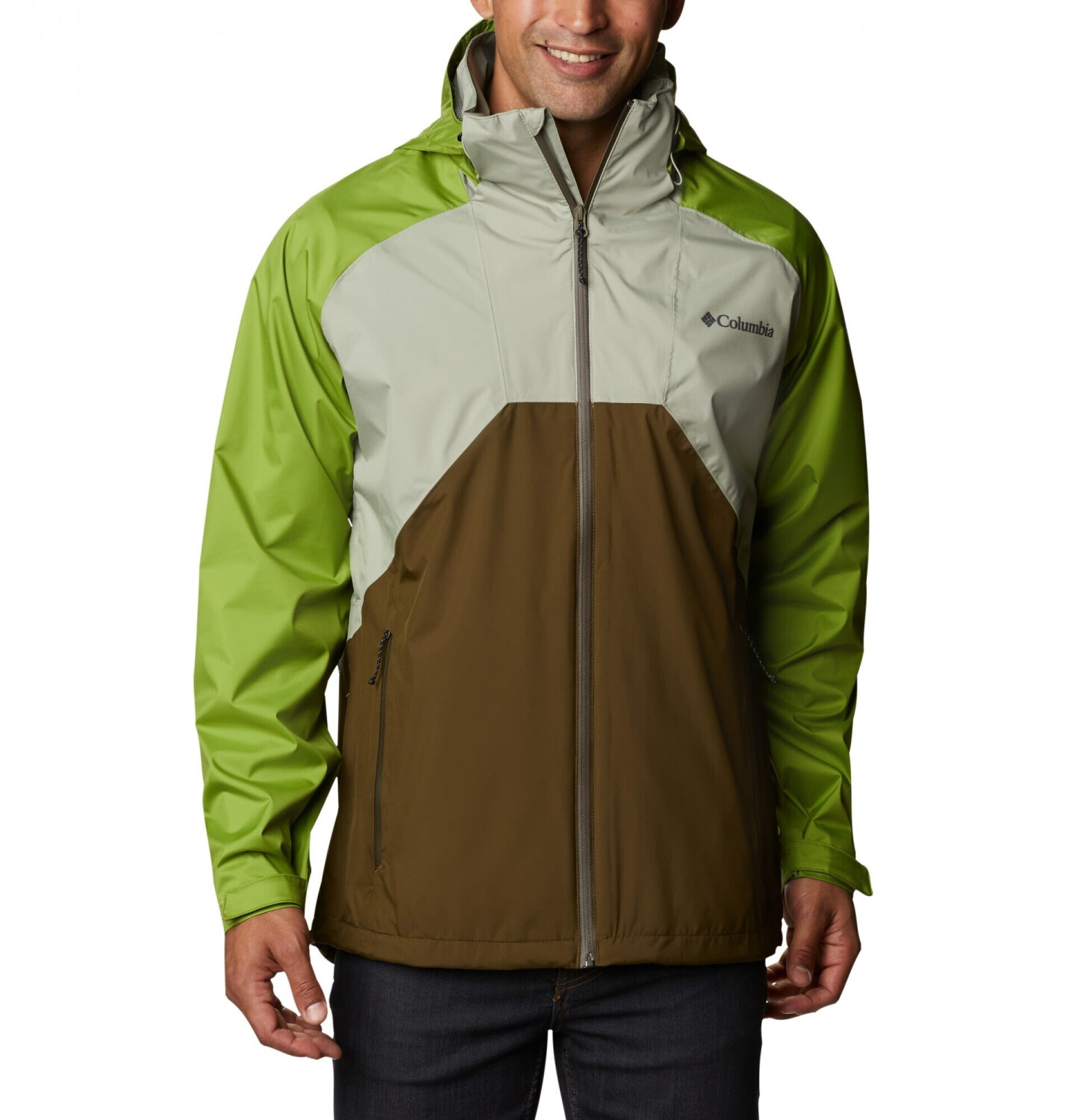 Columbia Rain Scape Jacket Men (1889276) safari/matcha/new olive