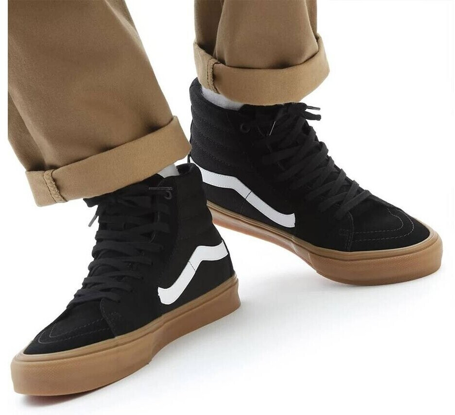 Buy Vans Sk8 Hi black gum from 80.00 Today Best Deals on