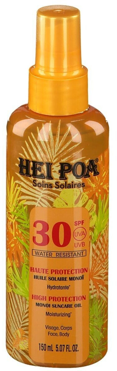 Hei Poa Huile solaire monoï SPF30 (150 ml)