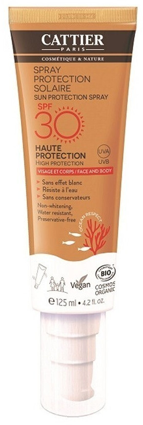 Cattier Spray protection solaire SPF30 (125 ml)