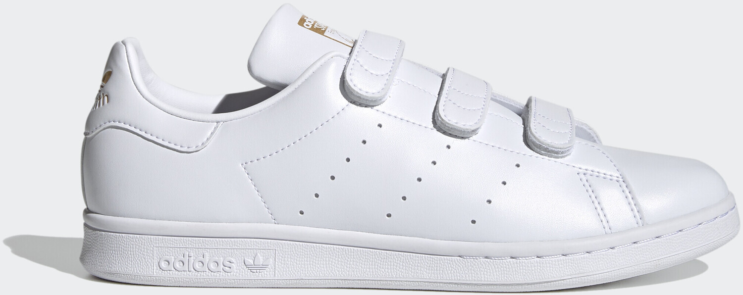 Adidas Stan Smith CF cloud white cloud white gold metallic ab 66 99 Preisvergleich bei idealo