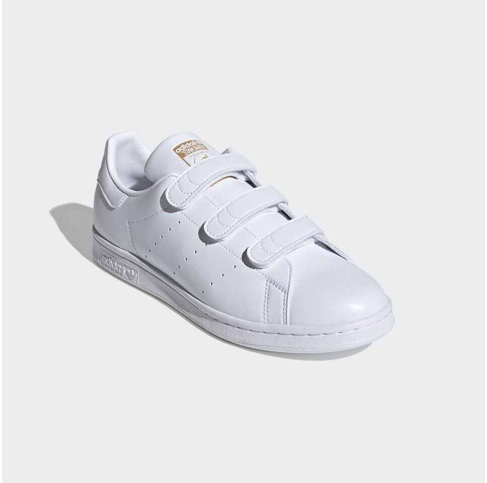 Adidas Stan Smith CF cloud white cloud white gold metallic ab 66 99 Preisvergleich bei idealo
