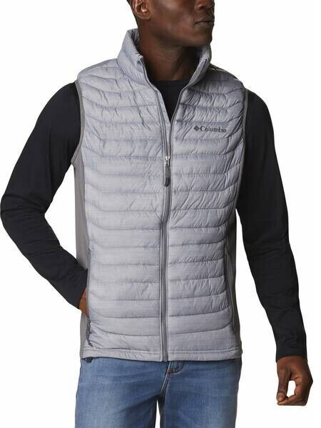 Buy Columbia Powder Pass Vest Men (1842414) columbia grey heather/city grey from Â£36.99 (Today 