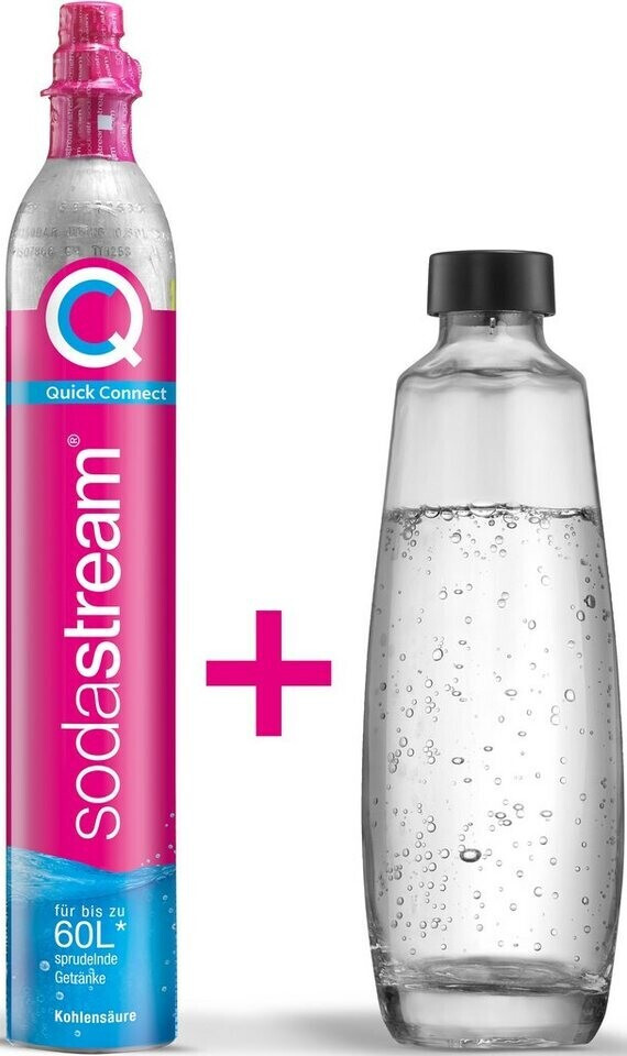 SodaStream Quick Connect CO2-Zylinder & 1 L Glasflasche ab 32,00 € (Februar  2024 Preise)