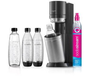 SodaStream Duo Titan Flasche PET bei | € + 1 3 Glasflaschen 129,99 Preisvergleich & ab