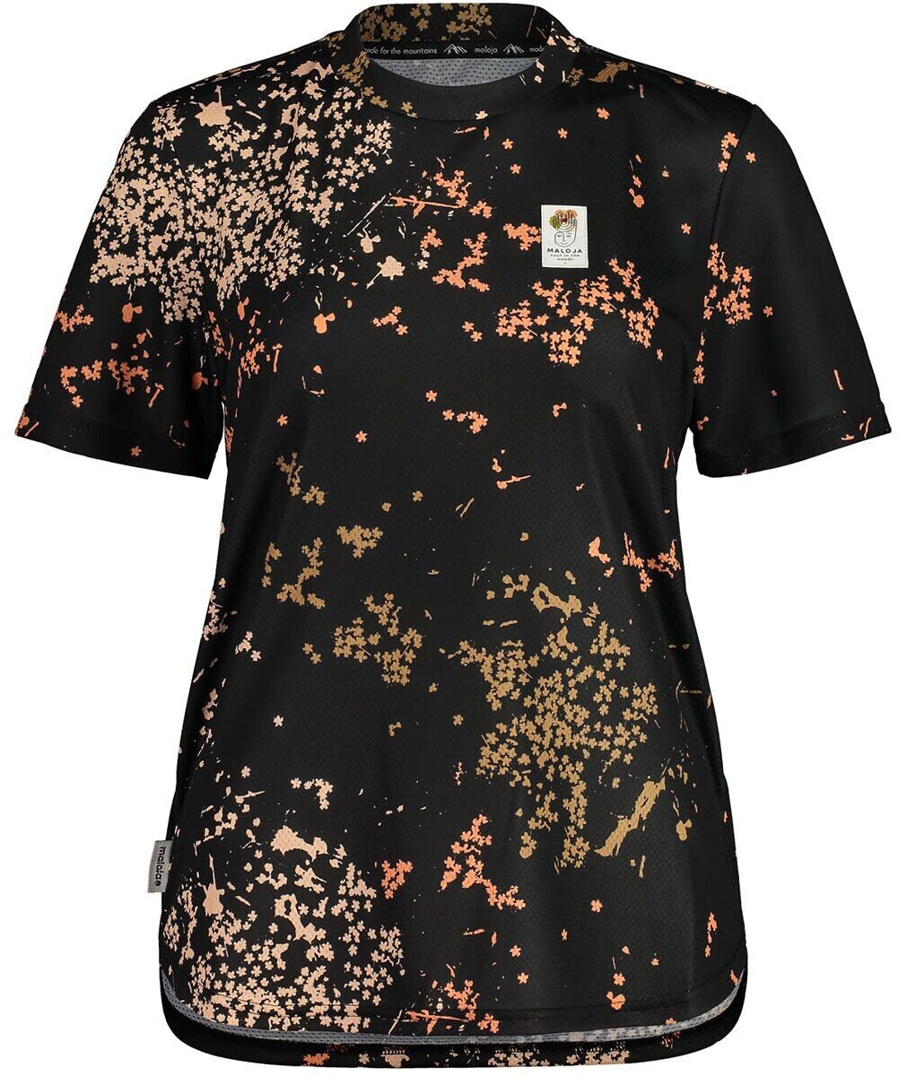 Maloja LärchenwicklerM. Multi 1/2 Arm Shirt Woman's (2021) moonless mille fleur