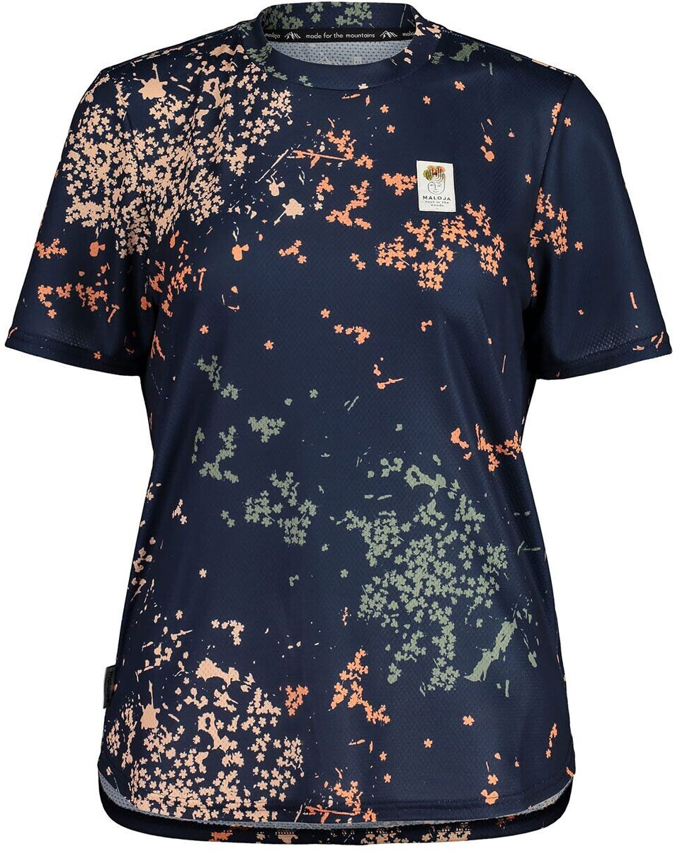 Maloja LärchenwicklerM. Multi 1/2 Arm Shirt Woman's (2021) night sky mille fleur fleur