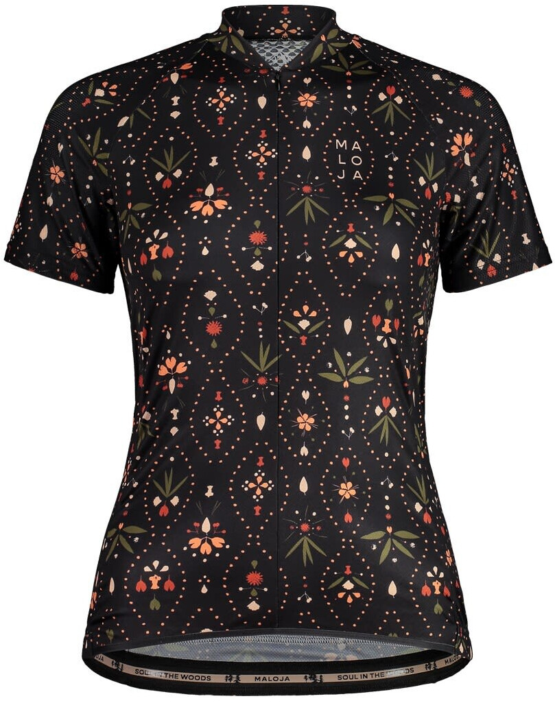 Maloja RubinieM. AOP 1/2 Arm Shirt Woman's (2021) moonless woodpieces