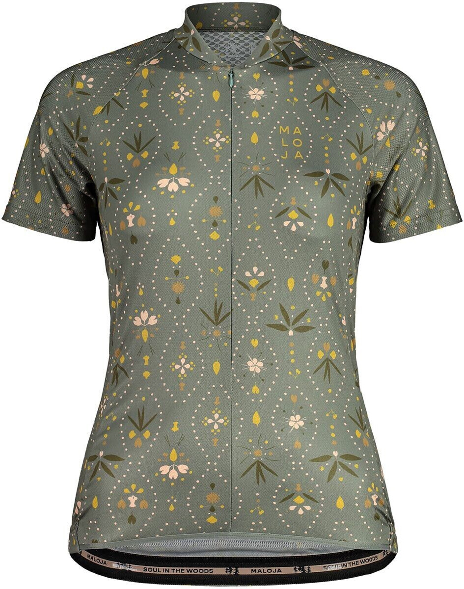 Maloja RubinieM. AOP 1/2 Arm Shirt Woman's (2021) salvia woodpieces