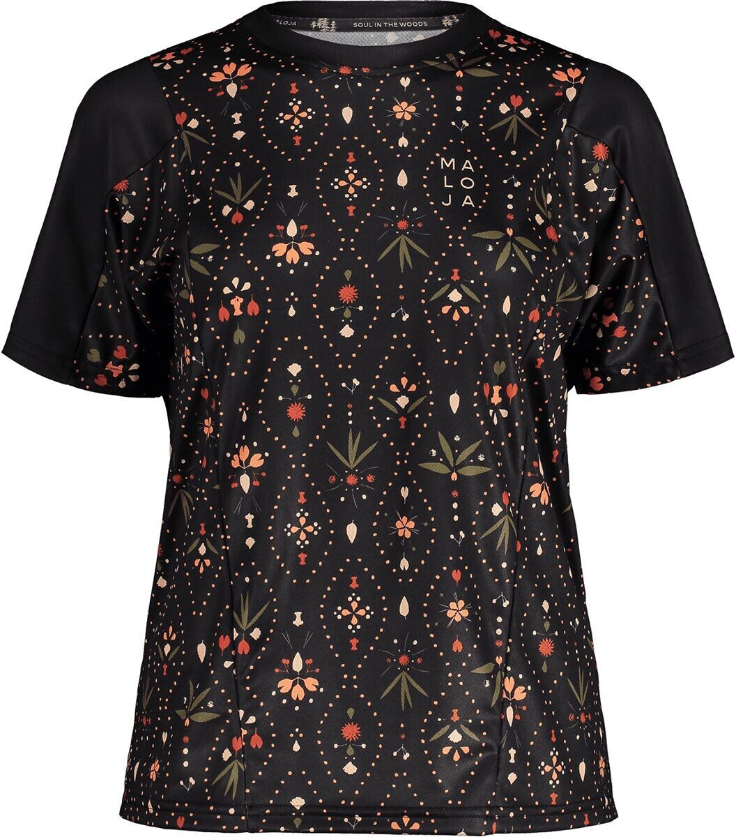 Maloja RubinieM. AOP Multi 1/2 Arm Shirt Woman's (2021) moonless woodpieces