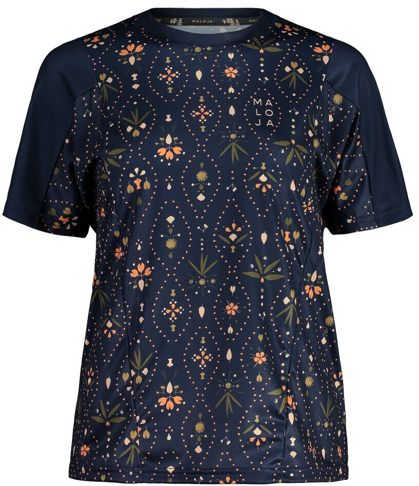 Maloja RubinieM. AOP Multi 1/2 Arm Shirt Woman's (2021) night sky woodpieces