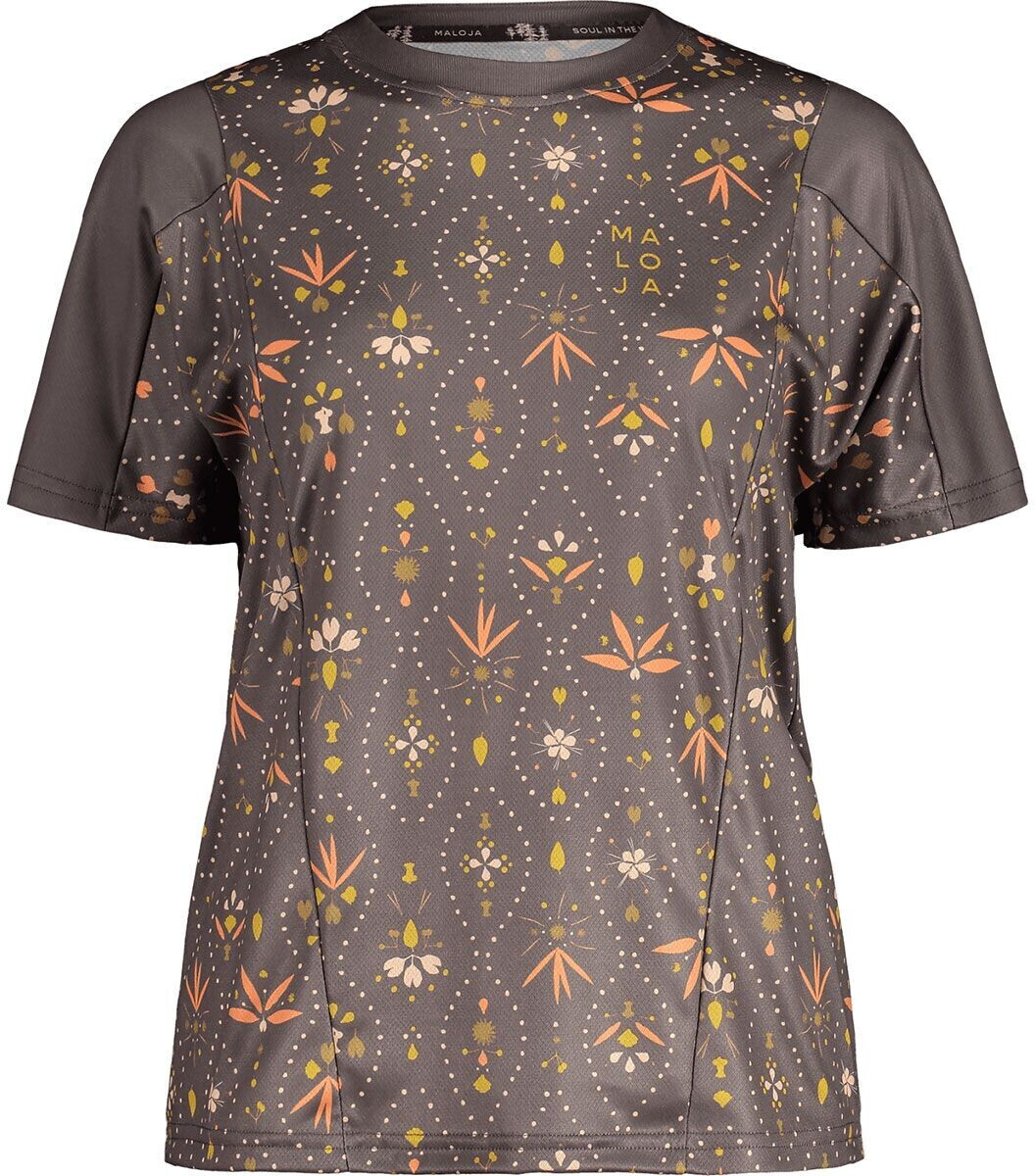 Maloja RubinieM. AOP Multi 1/2 Arm Shirt Woman's (2021) stone woodpieces