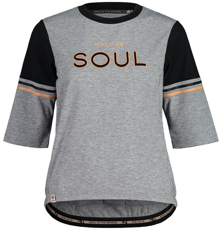 Maloja KastanieM. Gravel Shirt Woman's (2021) grey melange