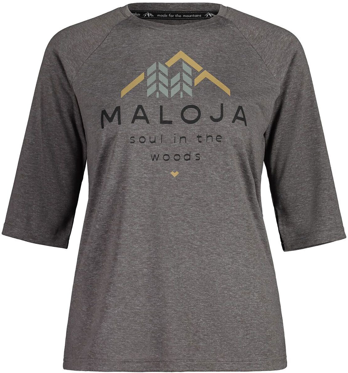 Maloja HimbeereM. 3/4 Arm Shirt Woman's (2021) stone