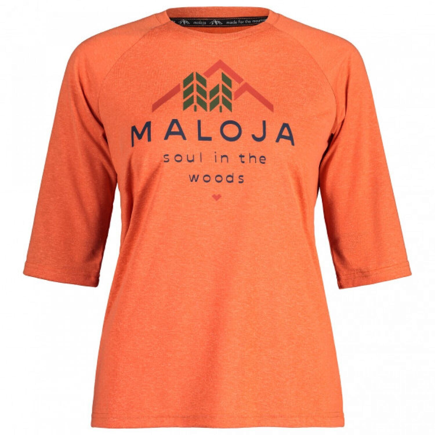 Maloja HimbeereM. 3/4 Arm Shirt Woman's (2021) glowing alps