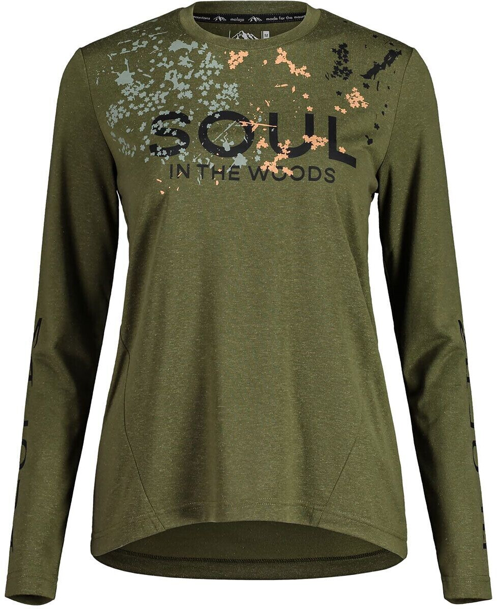 Maloja WacholderM. Longarm Shirt Woman's (2021) moss