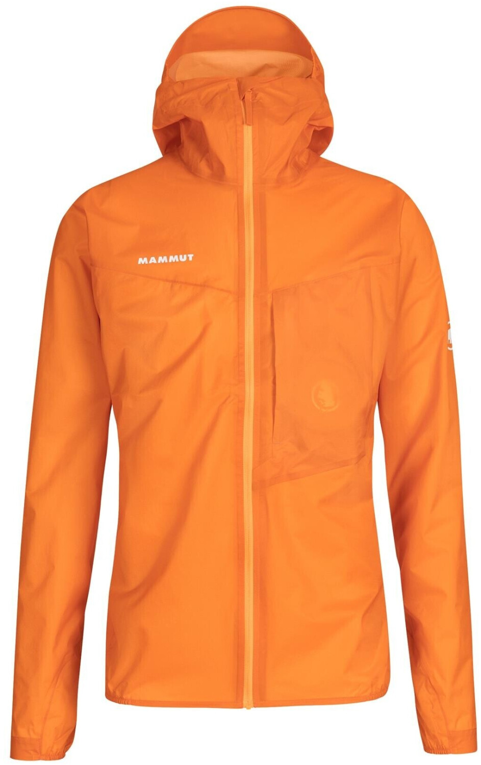 Mammut Kento Light Hooded Hardshell Jacket for Men dark radiant