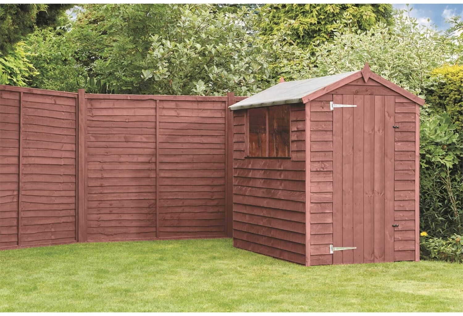 Buy Ronseal One Coat Fence Life Red Cedar - 5L from £7.37 (Today ...