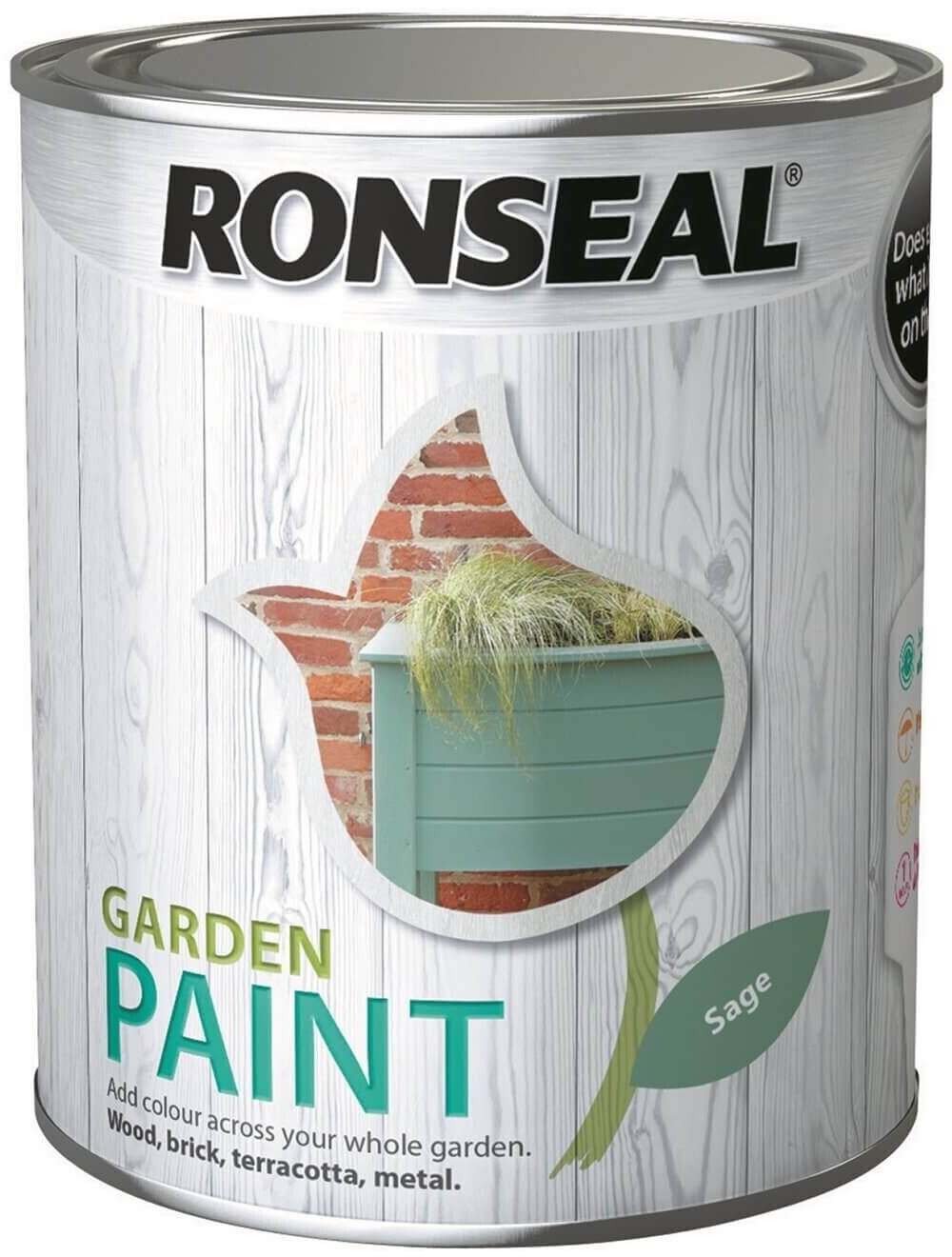 Ronseal Garden Paint - Sage 750ml