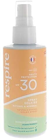 Respire Spray solaire naturel minéral SPF30 (120 ml)
