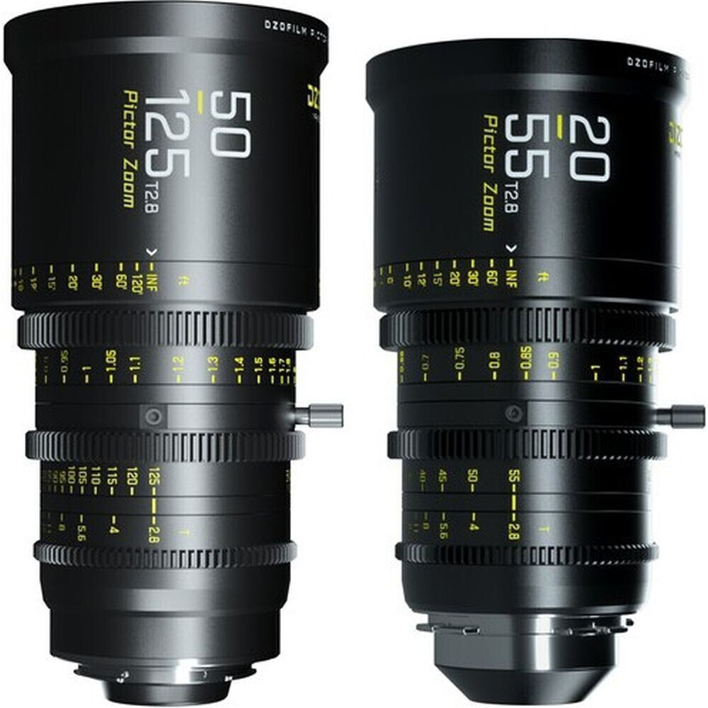 DZOFilm Pictor Zoom 20-55mm T2.8 + 50-125mm T2.8 Set