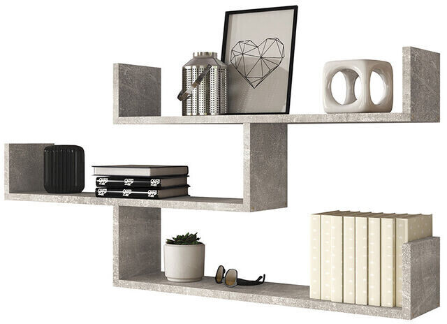 Selsey Kassi 3 87x18x54cm concrete