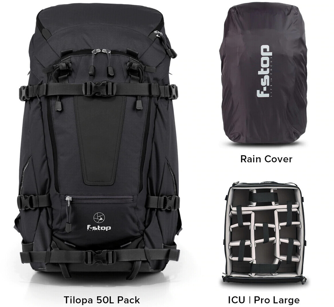f-stop Tilopa 50L Essentials Bundle Anthracite