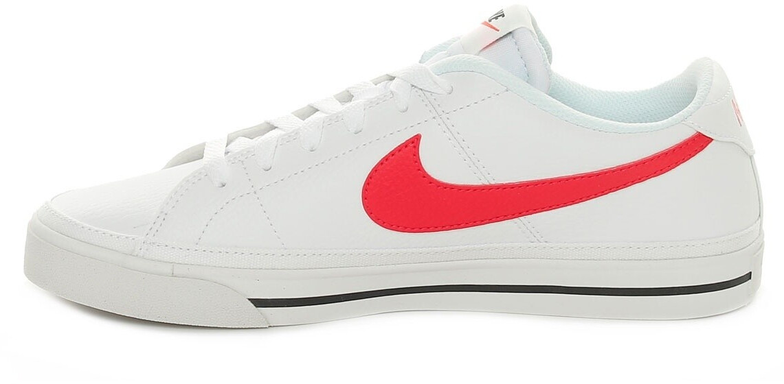 nike court legacy black red
