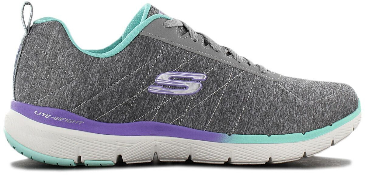Skechers Flex Appeal 3.0 - Fan Craze grey mesh/mint ab 49,75 â¬ | Preisvergleich bei idealo.de