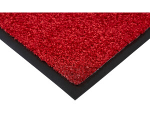 andiamo Fußmatte Verdi Türmatte Sauberlaufmatte für Innen und überdachte Außenbereiche mit rutschhemmender Rückseite Fußabtreter 60 x 90 cm rot