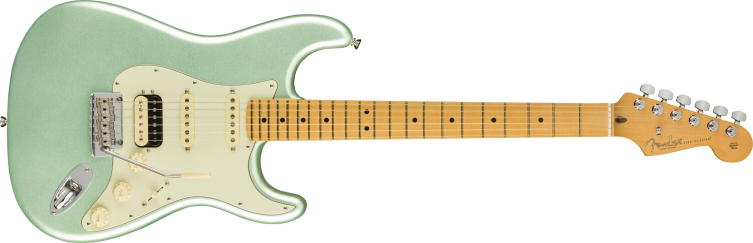 Fender American Professional II Stratocaster HSS Mystic Surf Green