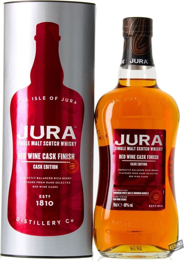 Jura Single Malt ScotchRed Wine Cask Finish 0,7l 40%