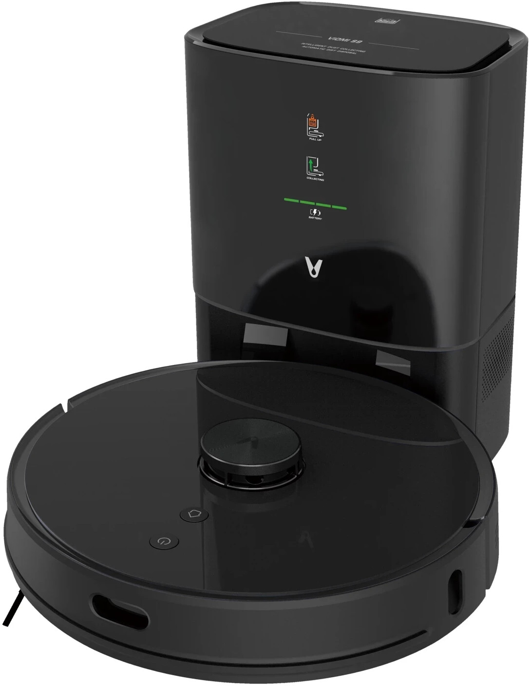 Viomi S9 Staubwischroboter mit Absaugstation schwarz