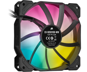 Corsair Ventilateur PC iCUE AR120 RGB Noir