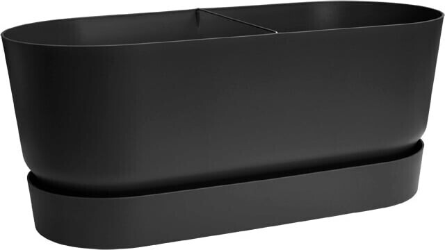 Elho Greenville Terrace Trough 80cm Wheels