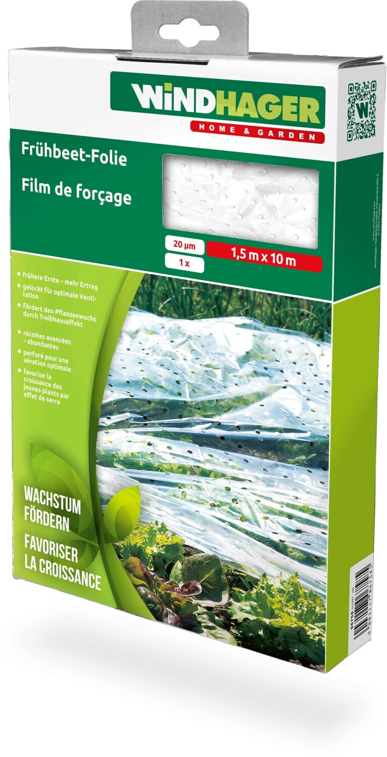 Windhager Frühbeet-Folie 10 x 1,5 m (06758)