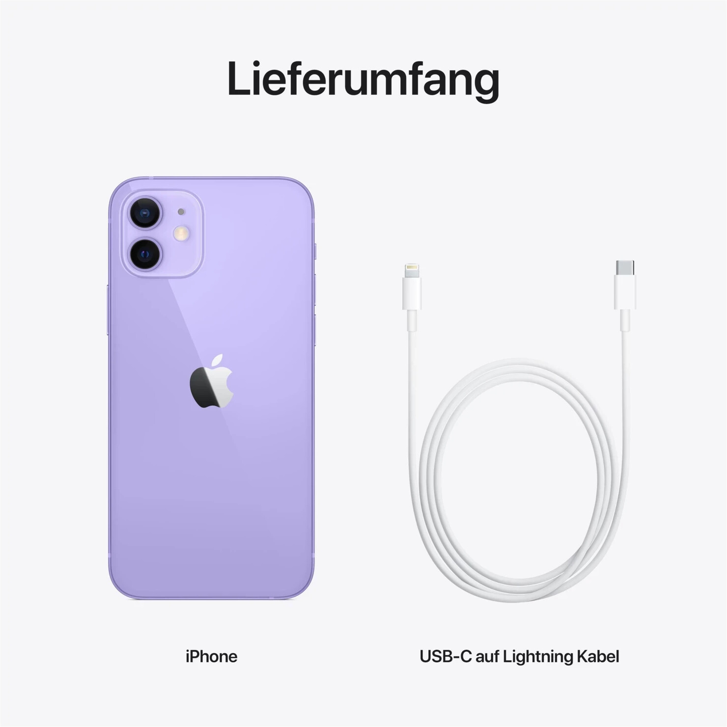 Apple iPhone 12 mini 256GB Violett Handy