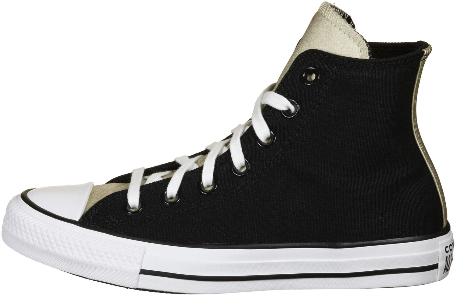 converse black with gold