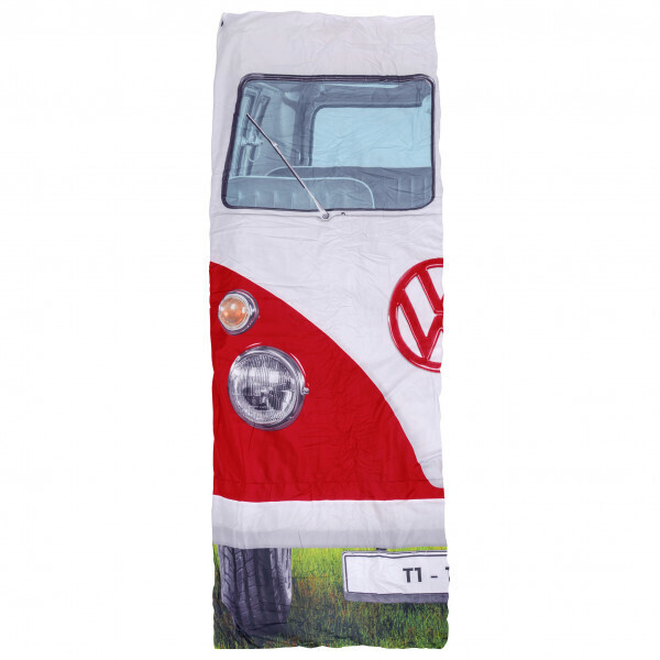 VW Collection VW T1 Bus Sleeping Bag - Red