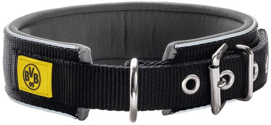 HUNTER Collier pour chien Collar BVB Black/Yellow 65 HUNTER Collier pour chien Collar BVB Black/Yellow 65