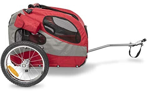 Petsafe Happy Ride Pet Trailer M Red/Grey