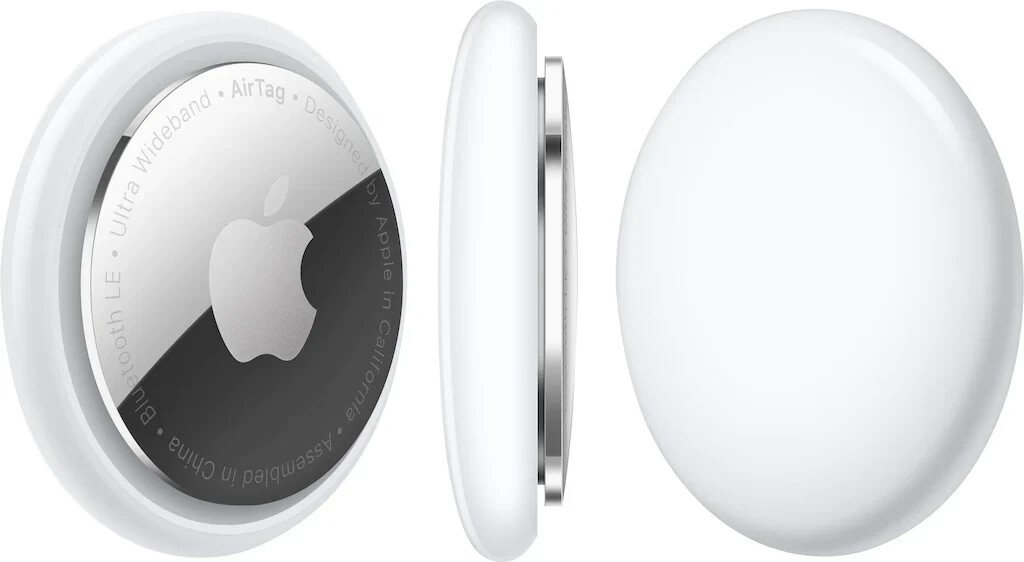 Pack 4 AirTag - Apple Tracker Porte Clé Traceur Connecté Bluetooth