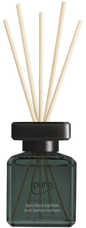 ipuro - erfrischender ipuro black bamboo Raumduft - dezenter Raumerfrischer  mit grünen & holzigen Noten - stilvoller Lufterfrischer in der Wohnung für  ein puristisches Dufterlebnis 50 ml : : Drogerie & Körperpflege