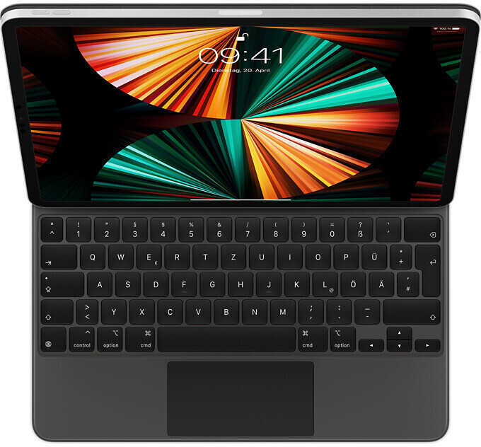 Teclado Inalámbrico Apple Magic Keyboard MU8H2E A iPad Pro Compacto Negro