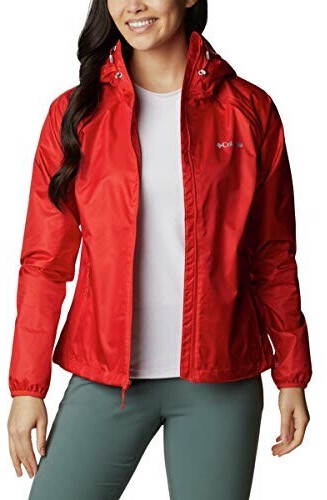 Columbia Ulica Rain Jacket Women (1718001) bold orange sheen