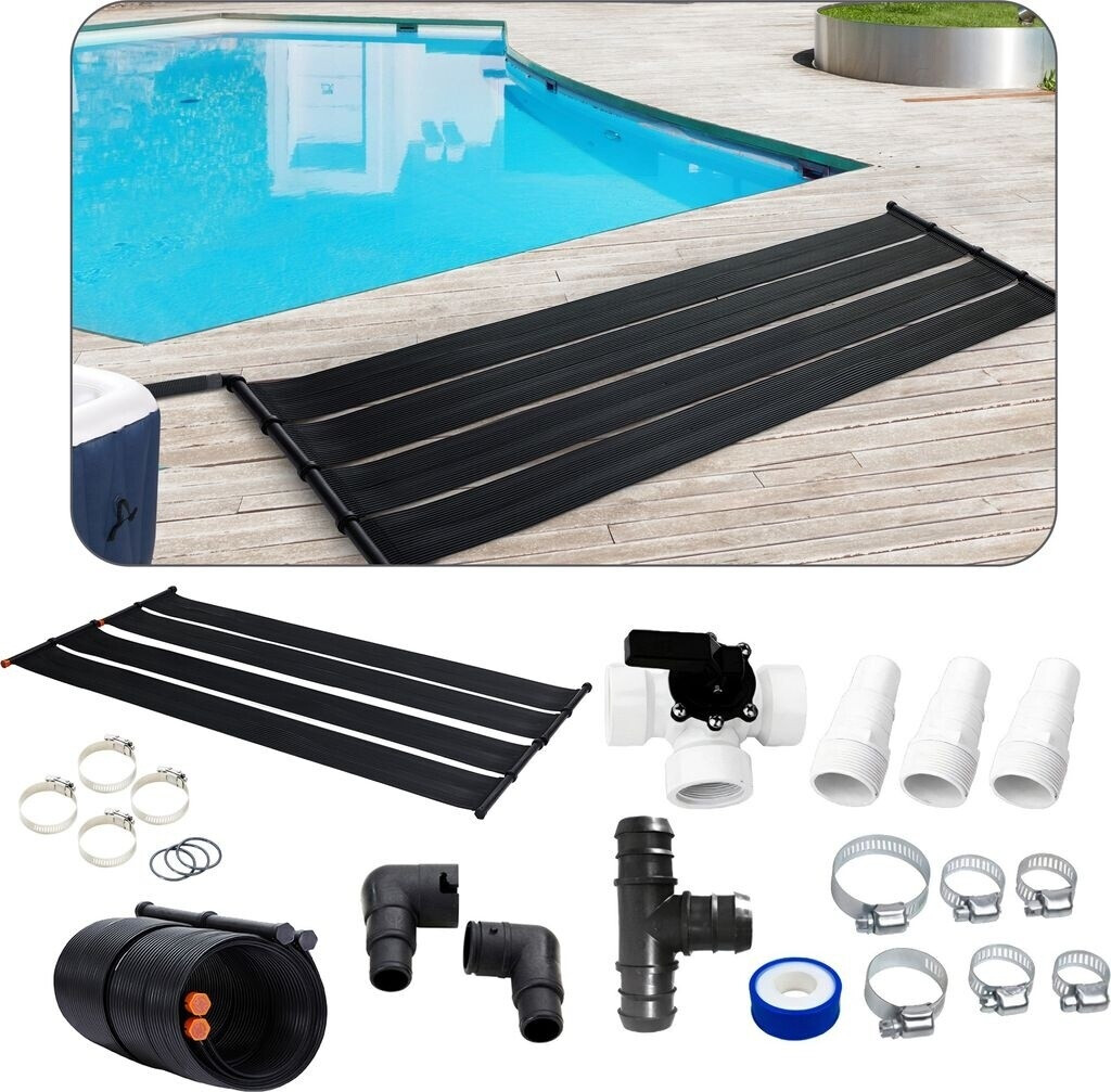 Arebos Solar Pool Heater 66 x 300 cm (2 pcs.)