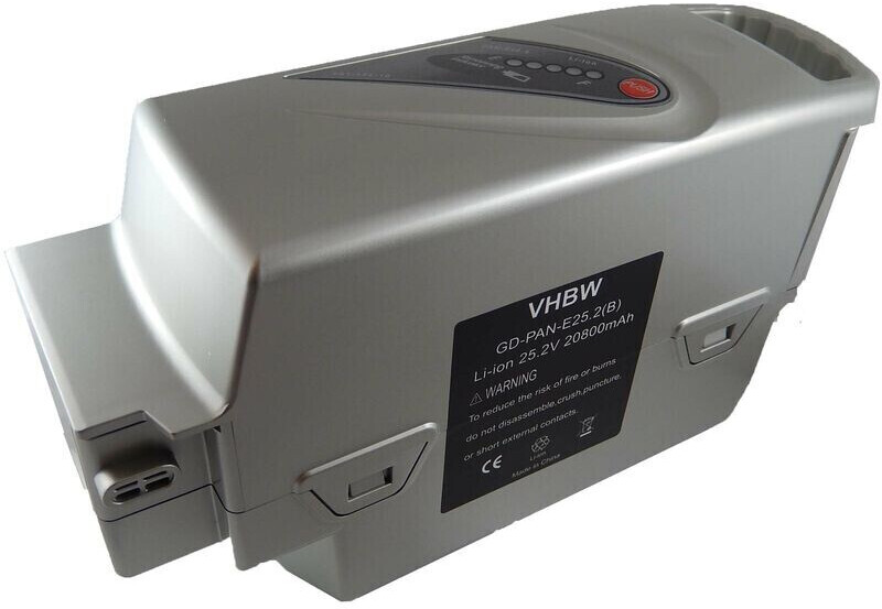 vhbw battery pack 20800mAh, 25,2V, Li-Ion 133925975