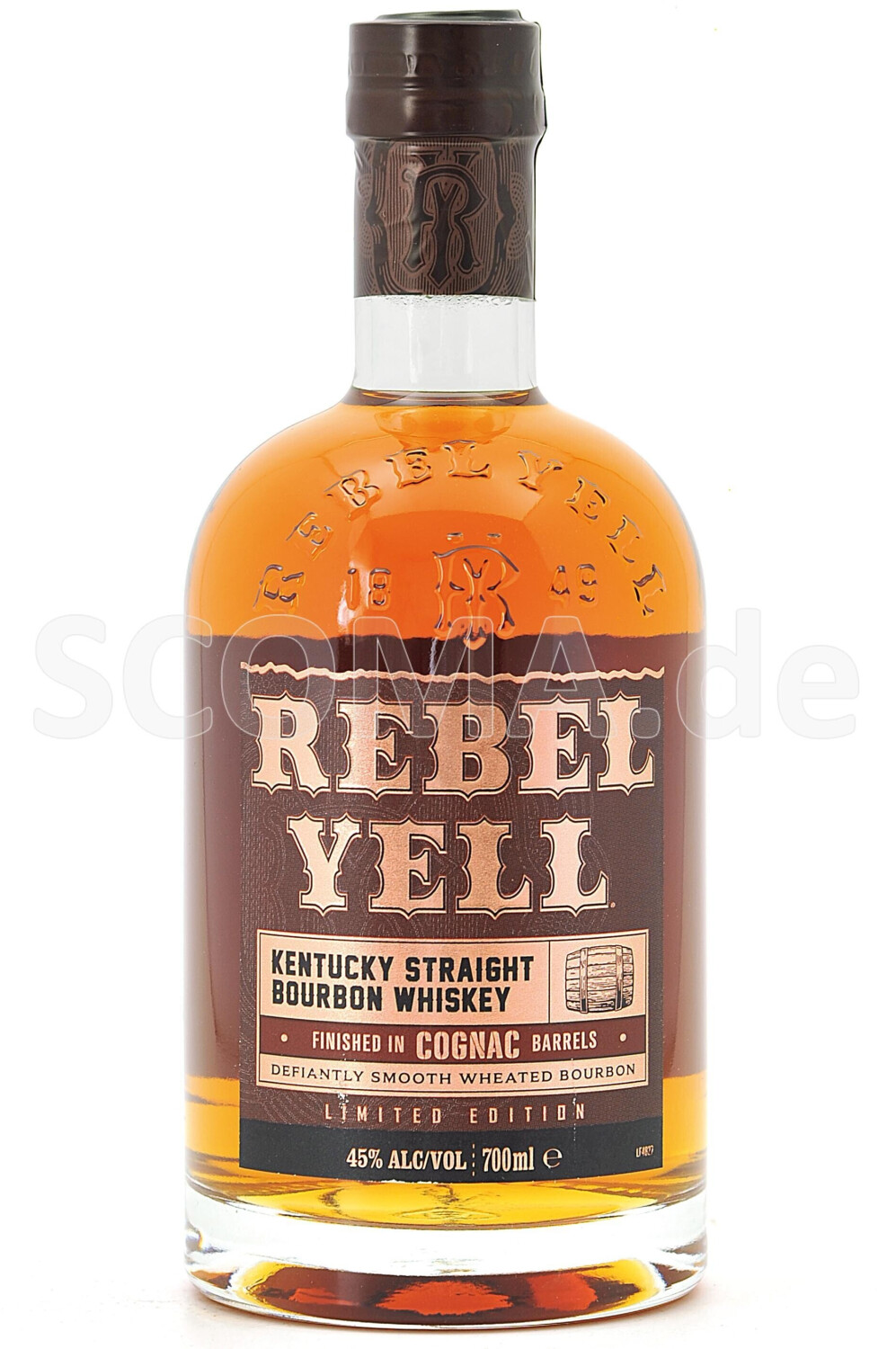 Rebel Yell Bourbon Cognac Cask Finish 0,7l 45%