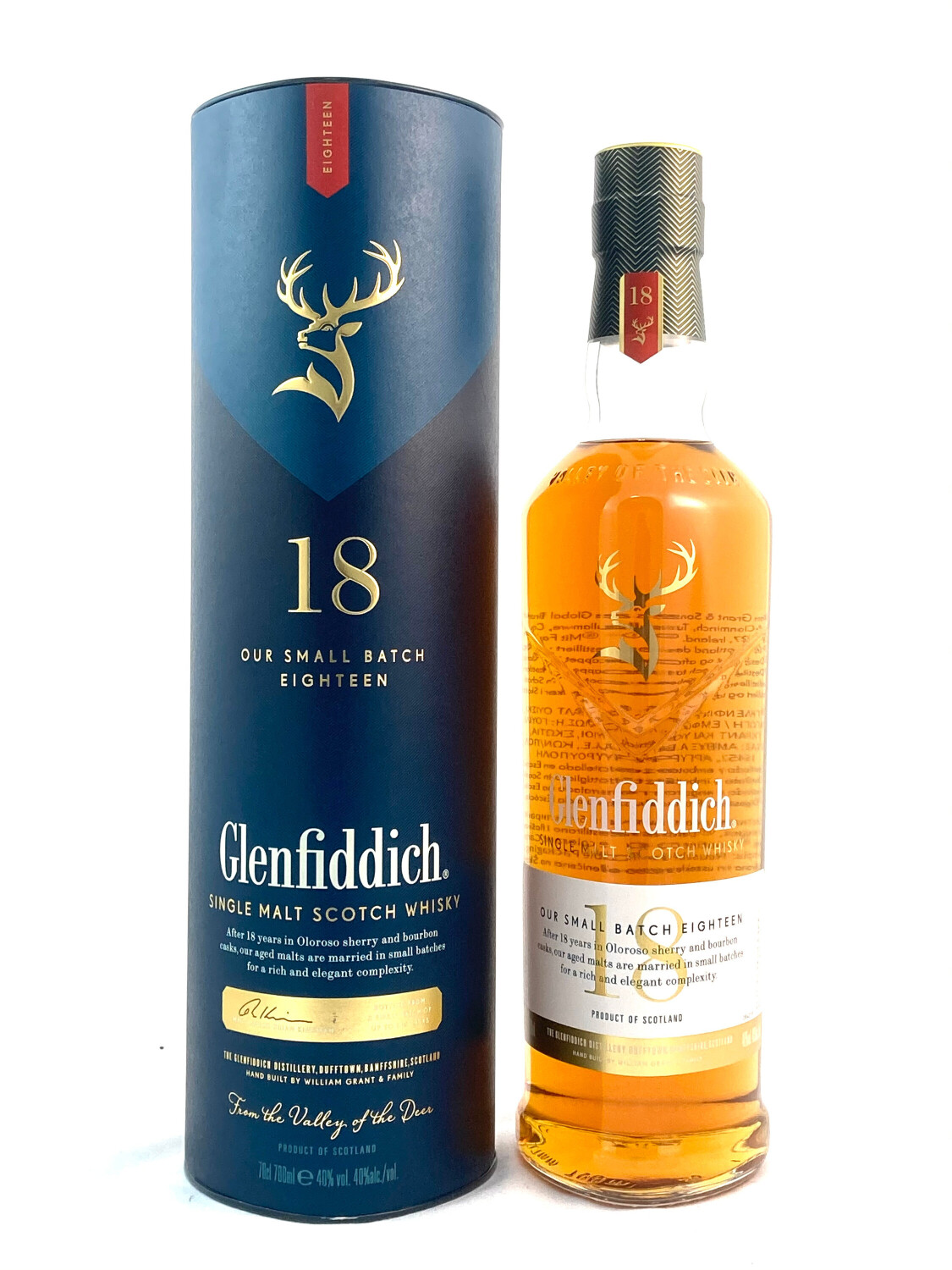 Glenfiddich Small Batch Reserve 18 Jahre Single Malt Scotch Whisky 40% 0,7l